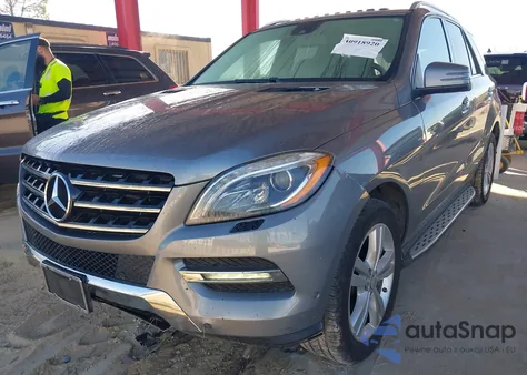 2013 Mercedes-Benz Ml 350 из США, поврежденный, VIN 4JGDA5JB4DA114168